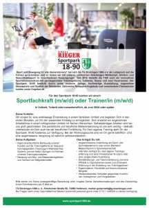 Read more about the article Mitarbeiter (m/w/d) gesucht!