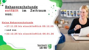 Mehr über den Artikel erfahren Info Rehasprechstunde