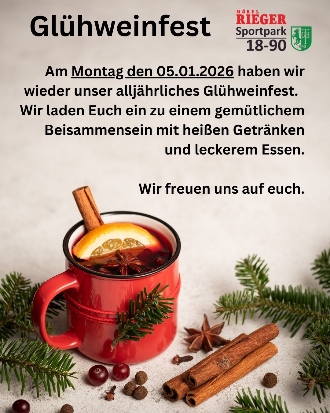 Du betrachtest gerade 🍷✨ Glühwein, gute Laune & ein Prosit auf 2026! ✨🍷