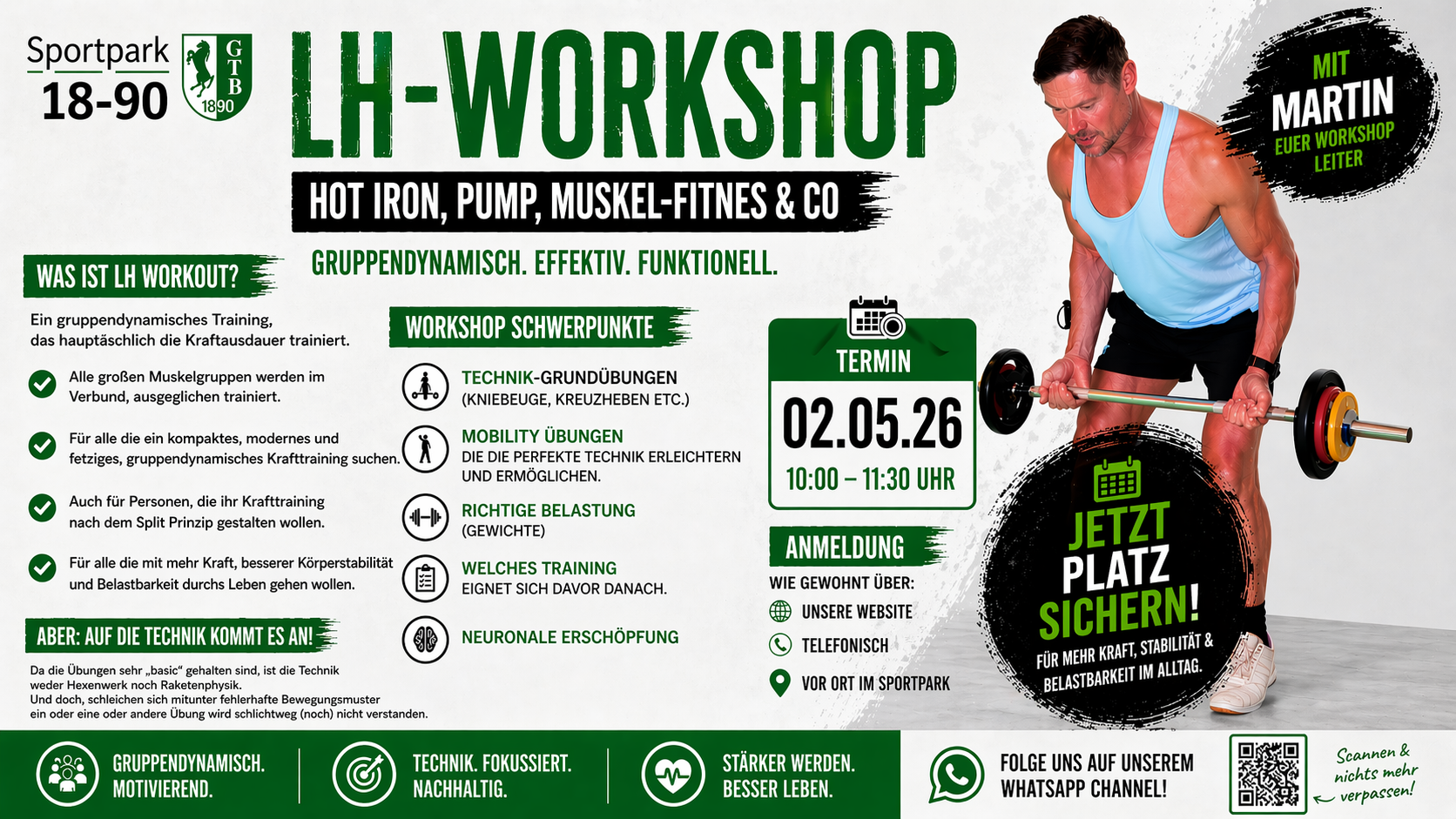 Du betrachtest gerade Langhantel-Workshop am 02.05.26