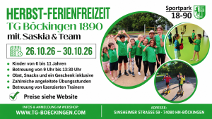 Mehr über den Artikel erfahren Herbstferien voller Bewegung – mit Saskia & Team